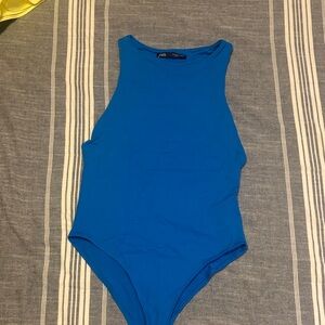 Zara Vibrant Blue Bodysuit